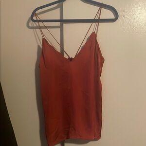 Intimately free people rust satin lingerie cami